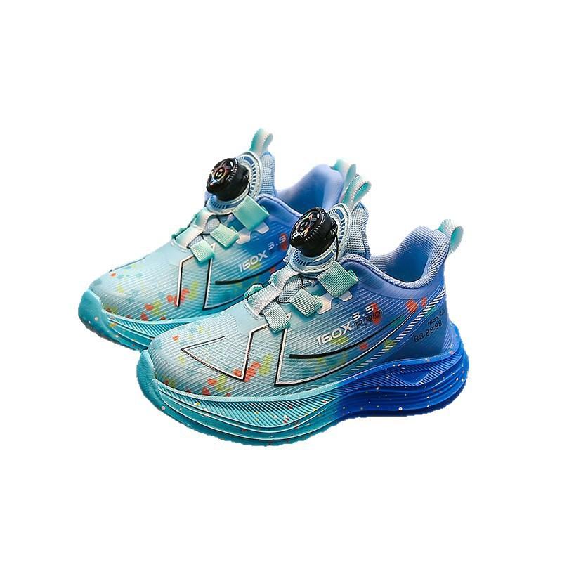 Children's sports shoes breathable boys' running shoes spring and autumn new ins mesh shoes shock-absorbing soft-soled boys' casual shoes