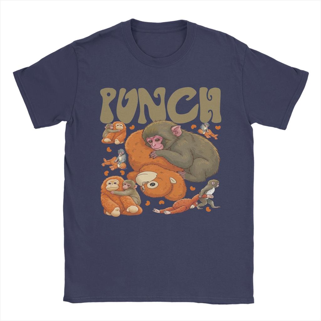 Punch Monkey T Shirt Mens  Pure Cotton Novelty TShirt O Neck  Tees Short Sleeve Clothes Gift