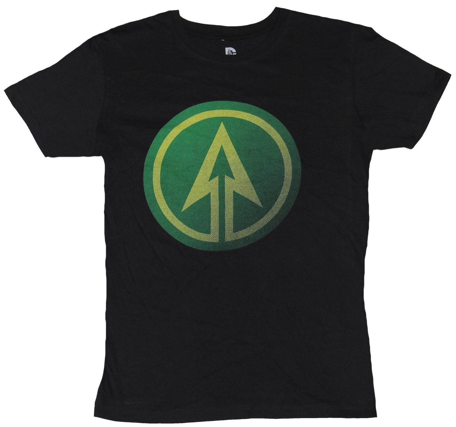 Green Arrow Adult New T-shirt Arrow CW Series Green Up Arrow Logo XXXXL