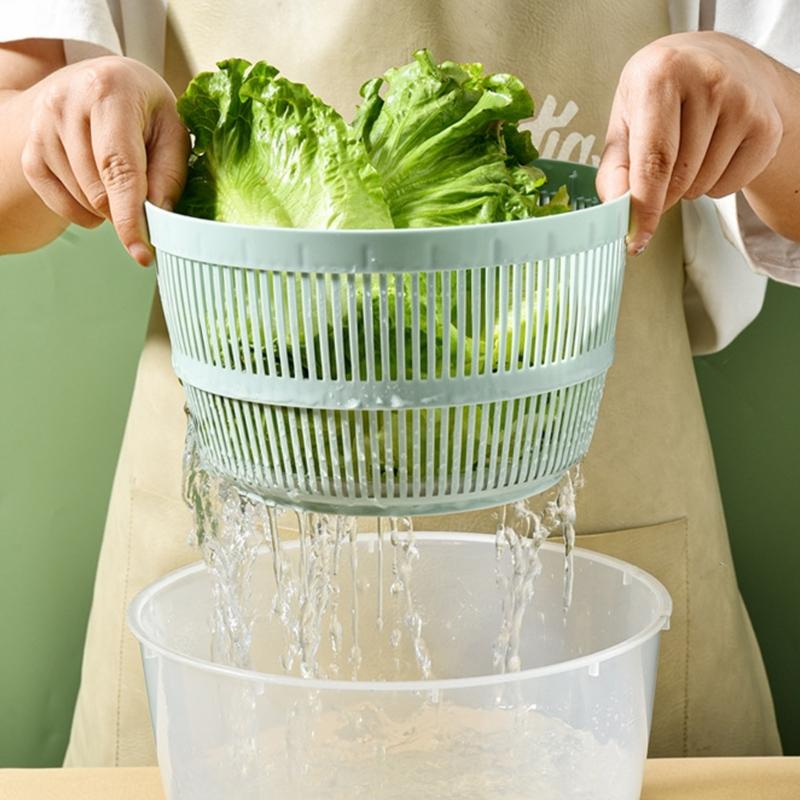 Advanced Centrifugal Vegetable Dehydrator Large Batch Processing Plastic Texture Suitable for Family Meal Preparation