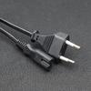 Qoltec Kabel Zasilający IEC C7 / CEE 7/16 | Ósemka | 2x0.5mm² | 1.4m