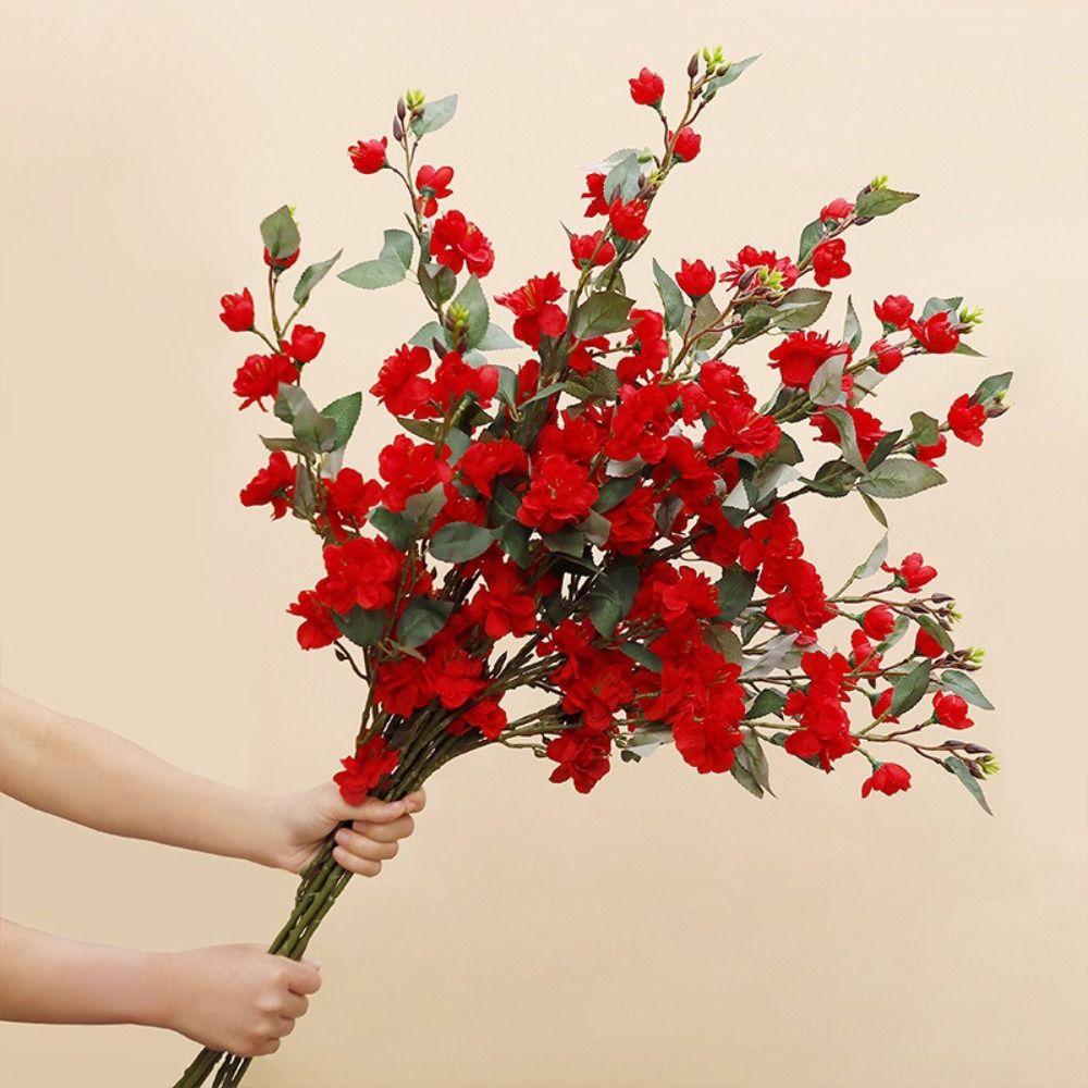 Long Lasting 90CM Long Artificial Flower Bouquets Vibrant Easy Care Fake Flowers Long Stems Artificial Flowers Wedding Party