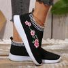Fashion 2025 Spring Breathable New Women's Shoes Footwear Lazy Casual Sneakers Platform Niche Foreign Style Anti-odor Footwear