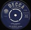 7inch Record BEVERLEY SISTERS - Little Donkey 45F11172 Decca 1959 UK Pop Used
