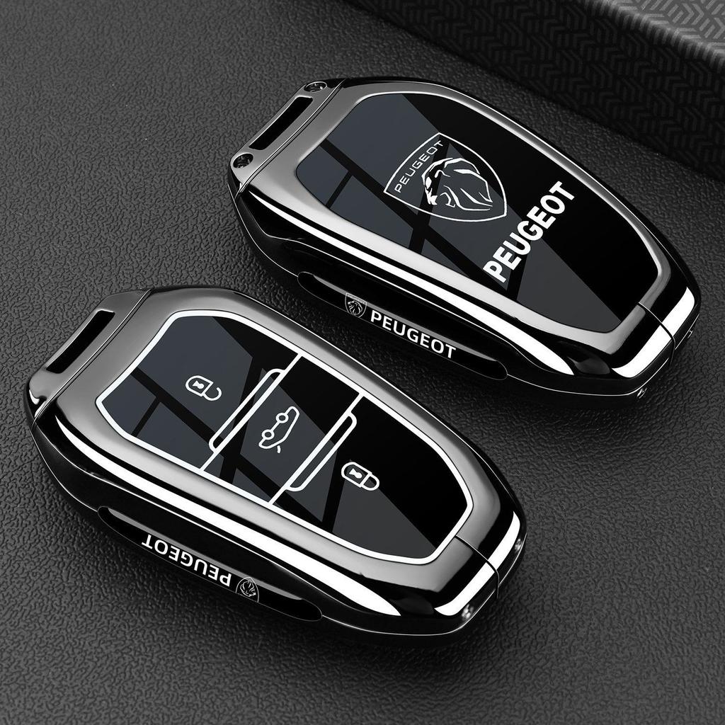Farbverlauf Auto Schlüsselhülle Zubehör für Peugeot 208 308 408 508 2008 3008 4008 5008 301 207 206 Für Citroen C3 C4 C3-XR DS3 DS5