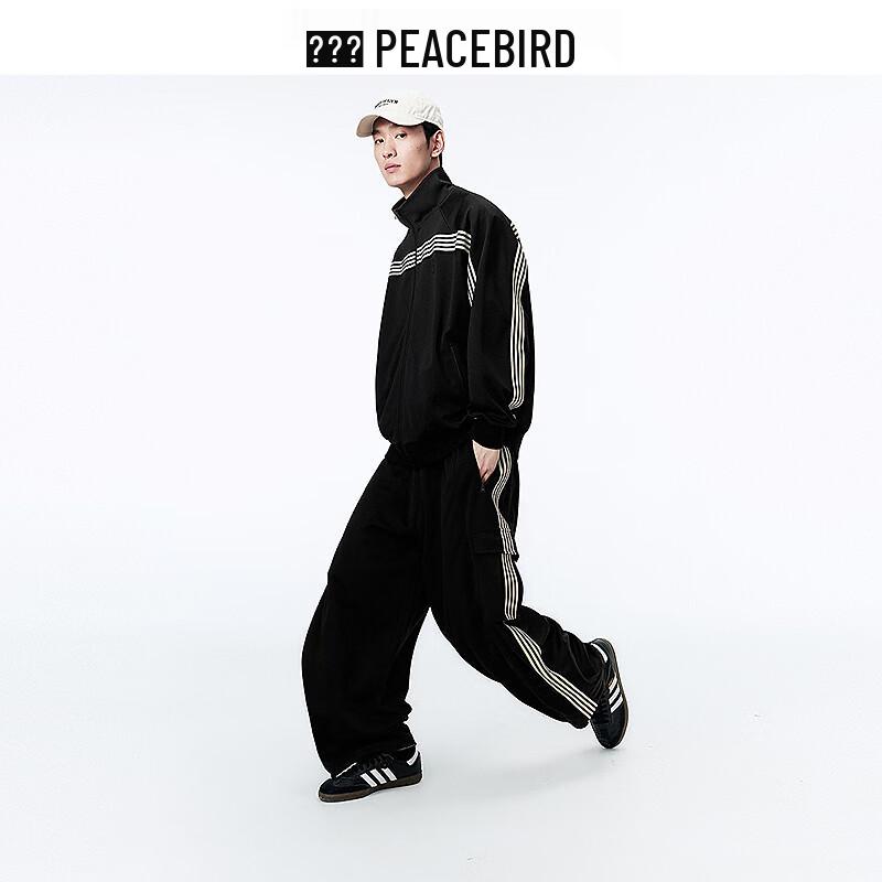 Peacebird Men's Striped Casual Pants