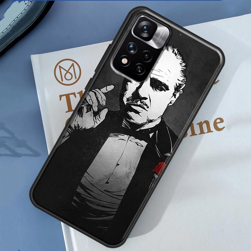 

The Godfather Don Corleone Case For Xiaomi Redmi 14C 13C 10C 12C Redmi Note 13 14 Pro 12 11 9 10 9S 10S 11S 12S Cover Redmi 12C