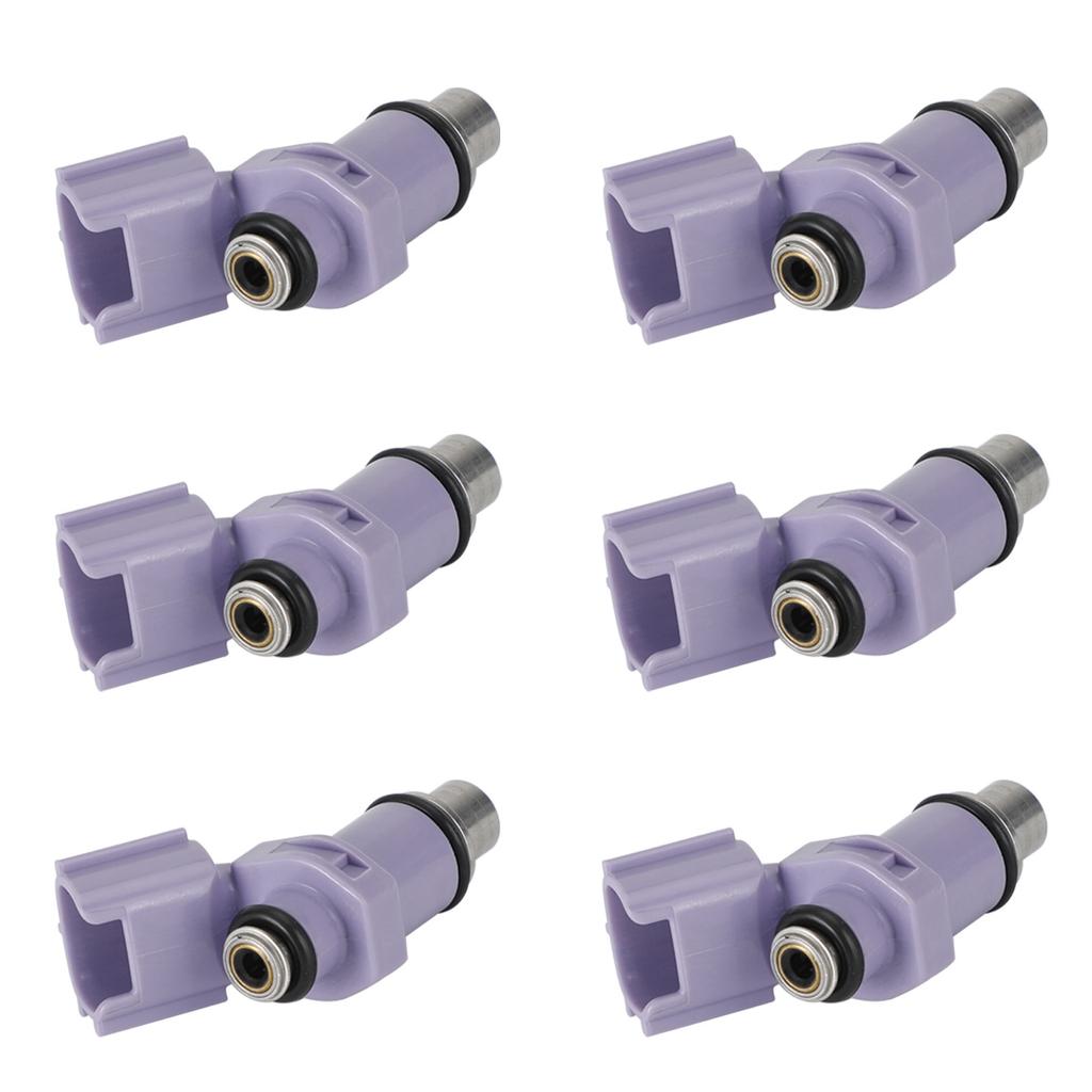 6PCS Fuel Injectors 6P2-13761-10-00 Fit For Yamaha 250 Outboard