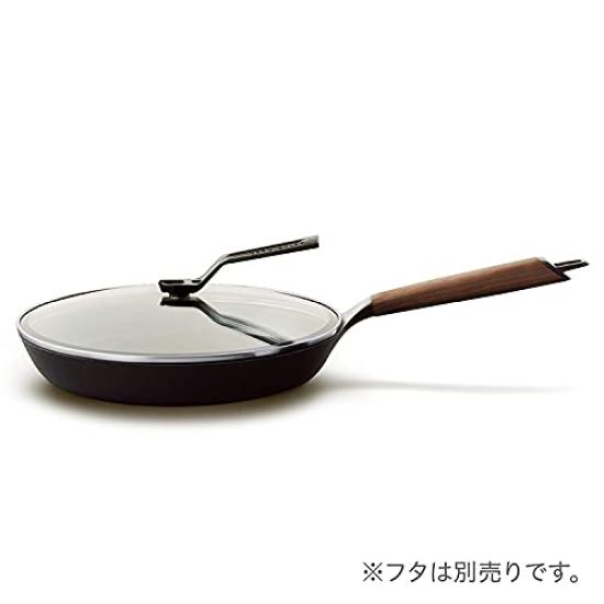 Vermicular Frying Pan 28cm Walnut Compatible Cast Enamel Gas/IH FP28-WN