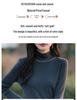 Women's Long Sleeve Slim Fit High Collar Sweater 