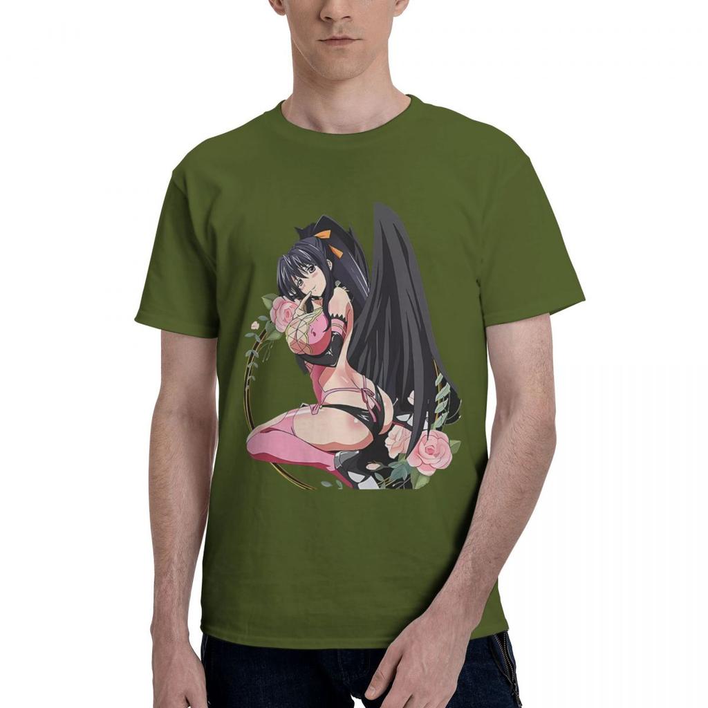 Sexy Akeno 100 Cotton Casual Breathable Confortable Cute Mens TShirts Funny Gifts
