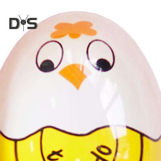 Timer sveglia senza BPA Cartone animato Comodo timer morbido per uova sode medie e dure