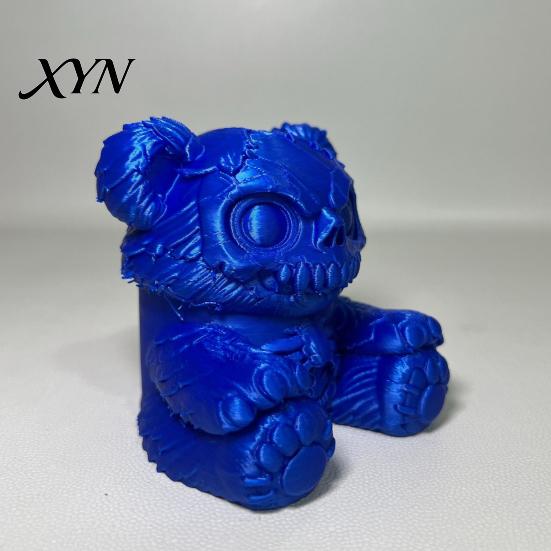 Weatherproof Trailer Dust Cover Creepy Bear Hitch Cover, 3D Printed Exhaust Cap, Towing Personalized Car Ball Cap for Truck SUV, Halloween Accessory