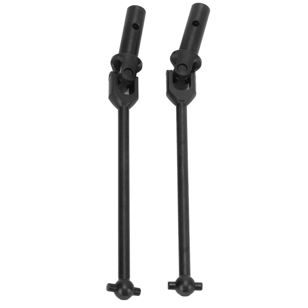 2Pcs 85712 Universal Drive Shaft Steel Black Steel Driveshaft for HSP 94885 RC Car 1 8