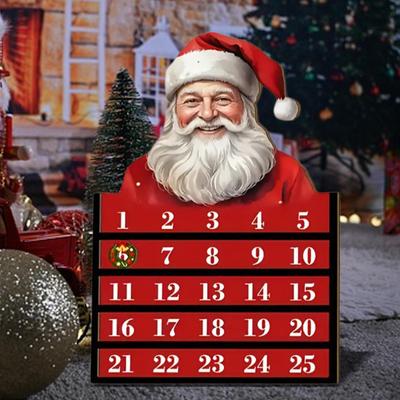Christmas Advent Calendar Xmas Decoration Shop Business School Tabletop Gift Wall Hanging