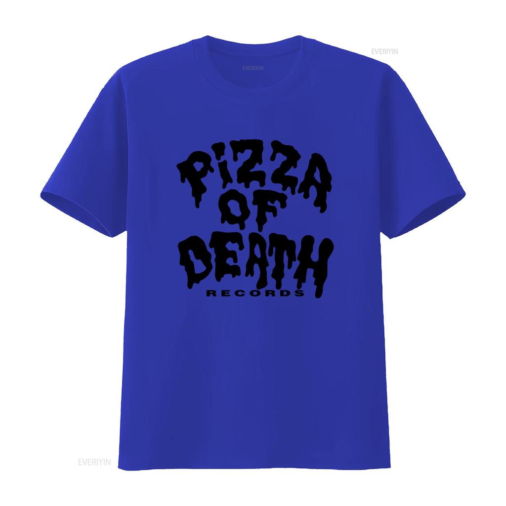Vintage Hawaiian Style Hardcore Band Punk Rock Pizza Of Death Records T Shirt vintage Washed Slightly fashion