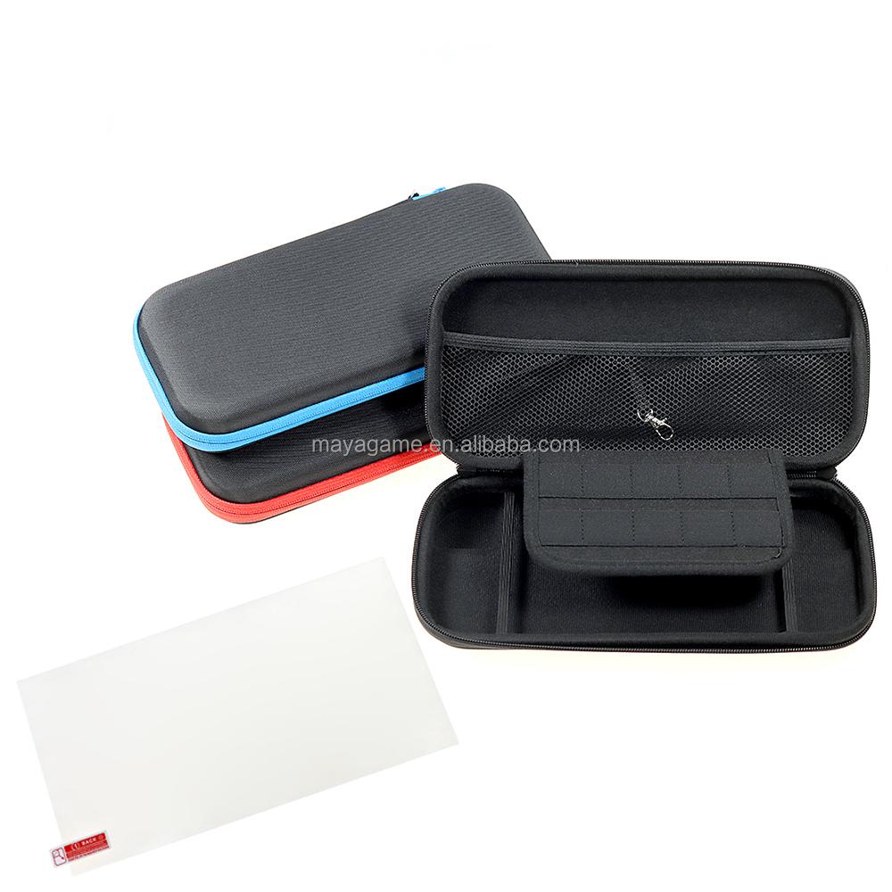 Hard Protective Case Bag for Nintendo Switch 2 Console Storage Bag Carring for Switch 2 Handbag with Tempered Glass Film for NS2
