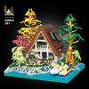 Lake Island Building Blocks Kids Gift Micro-Particle Bricks Assembly Toys Home Decoration Plastic Model Party Favor Gift