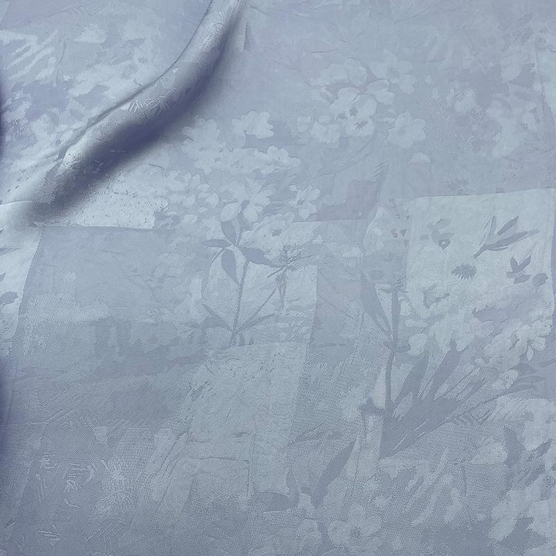 140gsm Silky Jacquard Fabric for Women: Breathable Chinese Style for Spring/Summer