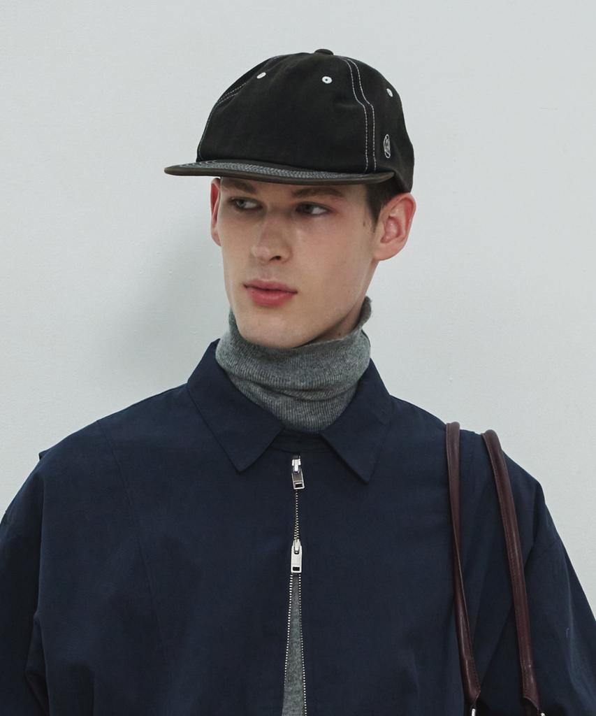 MOONSUN Vintage Stitch Ball Cap / Black
