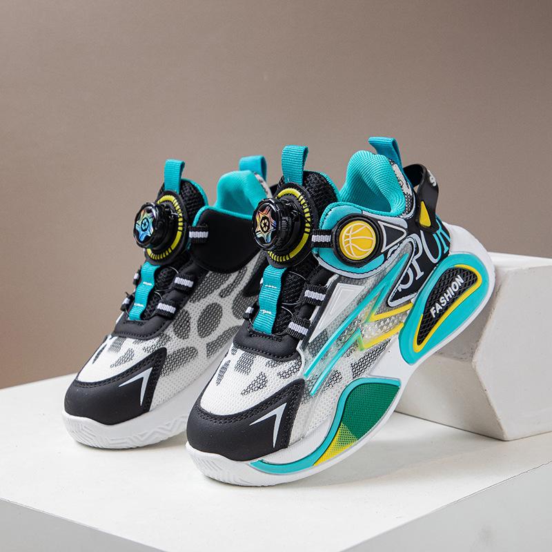 

Детские баскетбольные и беговые кроссовки Осень/Зима 2025 - Мягкая подошва, Дышащие, Повседневные кроссовки для мальчиков и девочек 31 - 19cm королевский синий