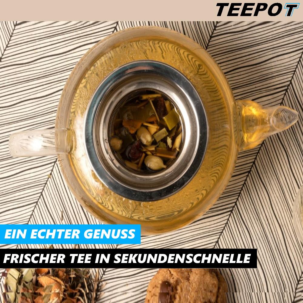 TEEPOT Teapot with Strainer Insert Glass Jug Glass Teapot with Tea Strainer Tea Maker