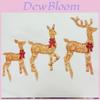 Christmas Deer Lighting Sign With Acrylic Material For Holiday Decor