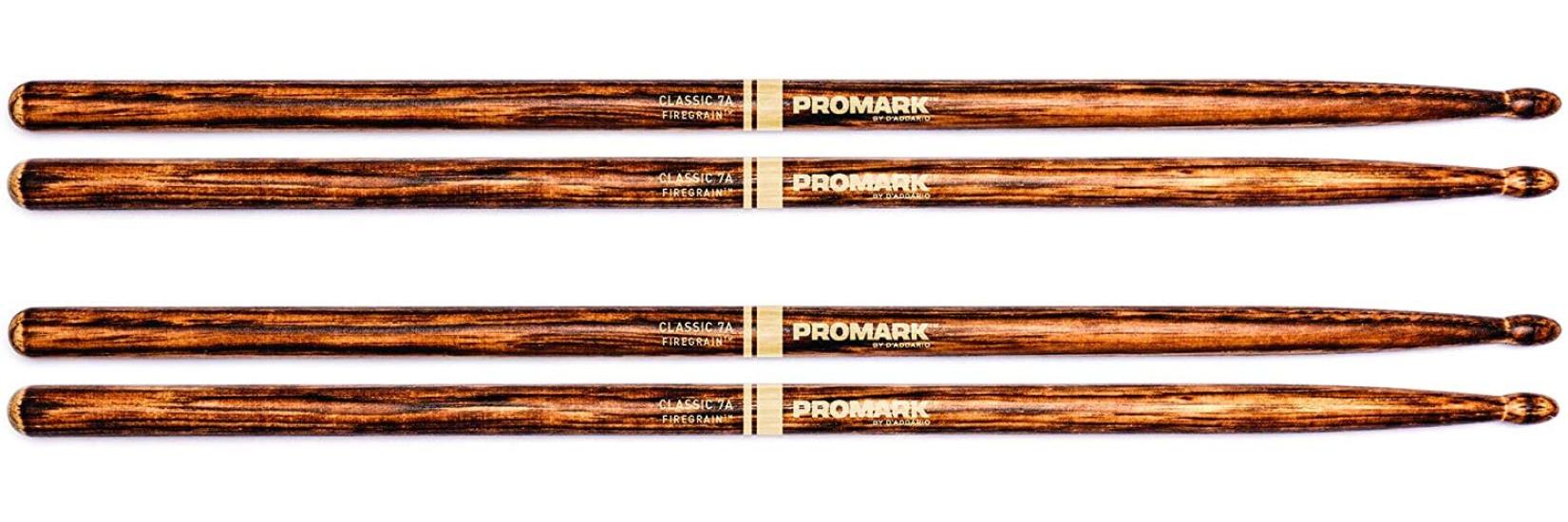 

PROMARK Drumsticks FIREGRAIN Classic 7A 2 pair set TX7AW-FG-2P (390 x 13.0mm) []