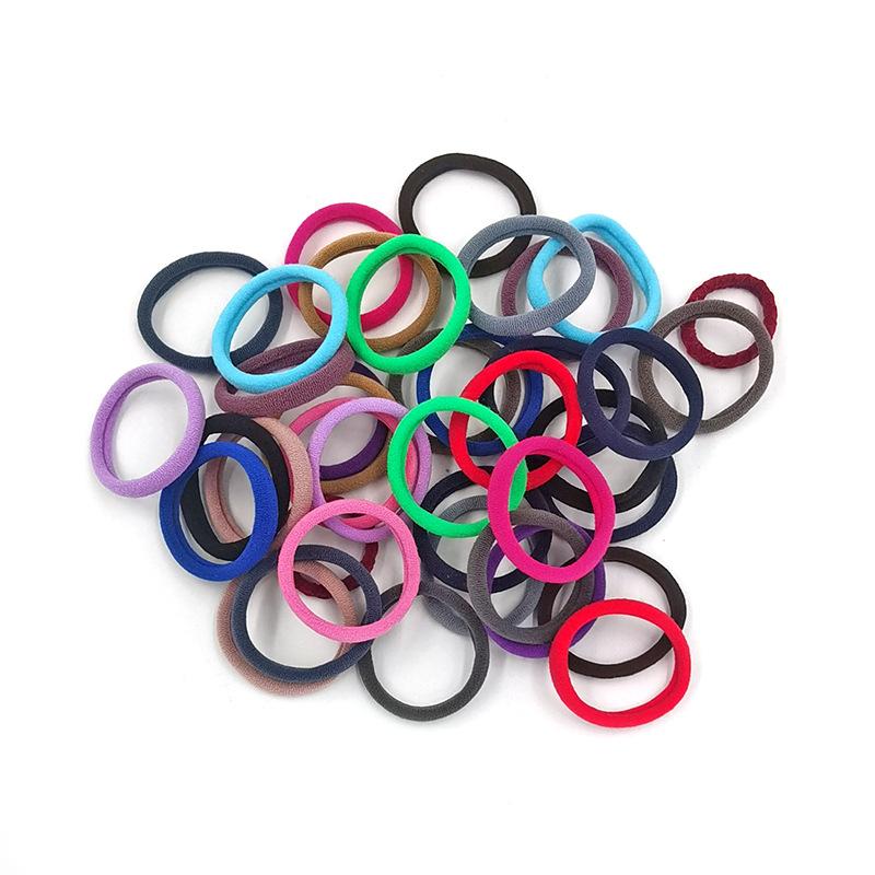 

20 консервированных бесшовных резинок для волос с высоким конским хвостом, резинка для волос, женское полотенце, круглая высокая эластичная повязка на голову