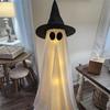 M-Modern-Outdoor Halloween Yard Decoration Ghost Light Up Decor Ornament Glow For Lawn Porch Indoor Pathway Holiday
