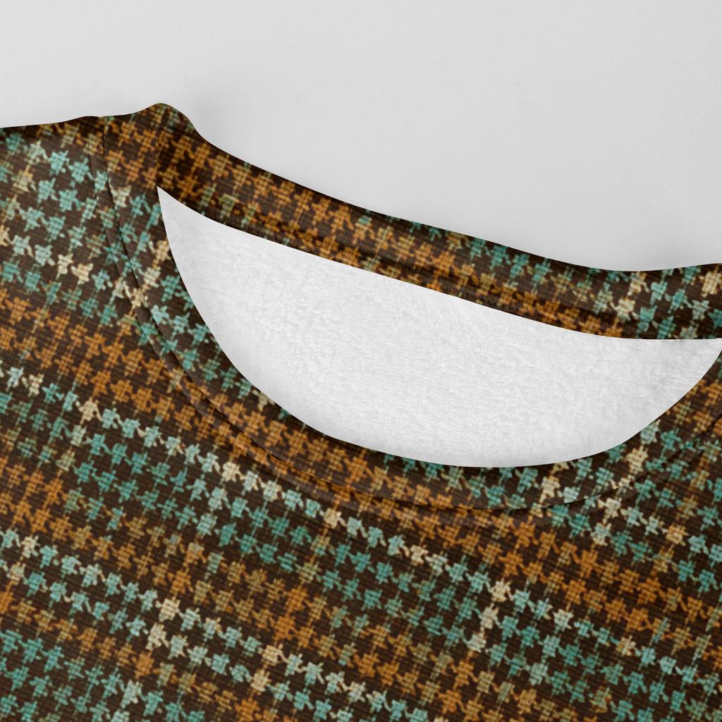 Herren Rundhals Fleecegefüttert Dick Warm Sweatshirt