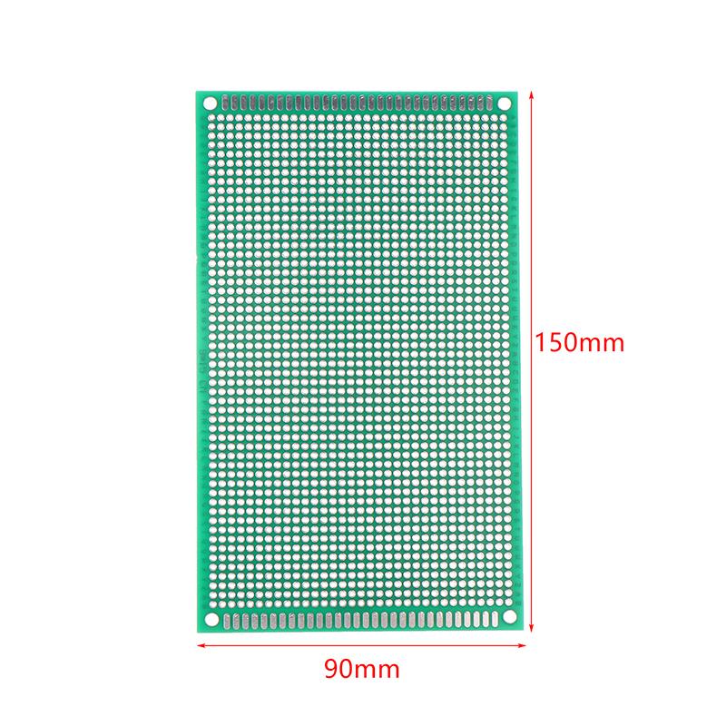 8*12/9X15 Cm Prototype Plate 2 Layer 9*15Cm Panel Universal Board Double Side 2.54Mm Green