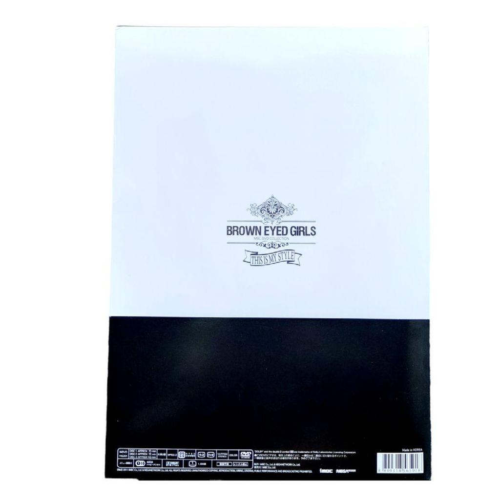 [USED] Brown Eyed Girls First DVD 3-Disc Set Color Gravure Korea Rare
