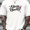 Leuchtendes Weihnachtslichter-Muster Herren-T-Shirt - Party-Blickfang