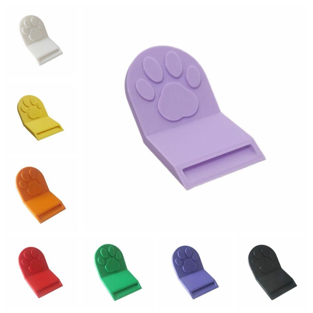5pcs Cat Paw Cat Food Can Opener 3D Printing Colorful Can Opener Tool Household Products Portable Pet Corkscrew Cat