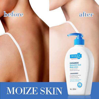 Ceramide Hyaluronic Acid Moisturizing Body Lotion Deeply Hydrating and Nourishing Body Milk with a Gentle Texture Suitable for All Skin Types