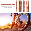 50pcs Seals Repair Strips Brown Bike Tubeless Tire Repair 1.5x50mm Cycling Accessories for Road Mountain Bikes for Bicycle Tires
