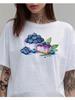 T-shirt with Blueberry and Blueberry Cheesecake Print