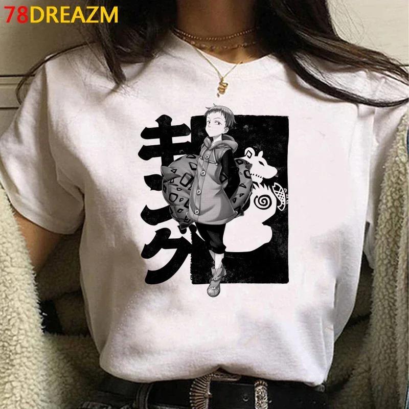 Japanischer Manga Seven Deadly Sins T-ShirtKawaii Cartoon Nanatsu NoTaizai Meliodas Muster T-Shirtsommeroberteilanime T-Shirt