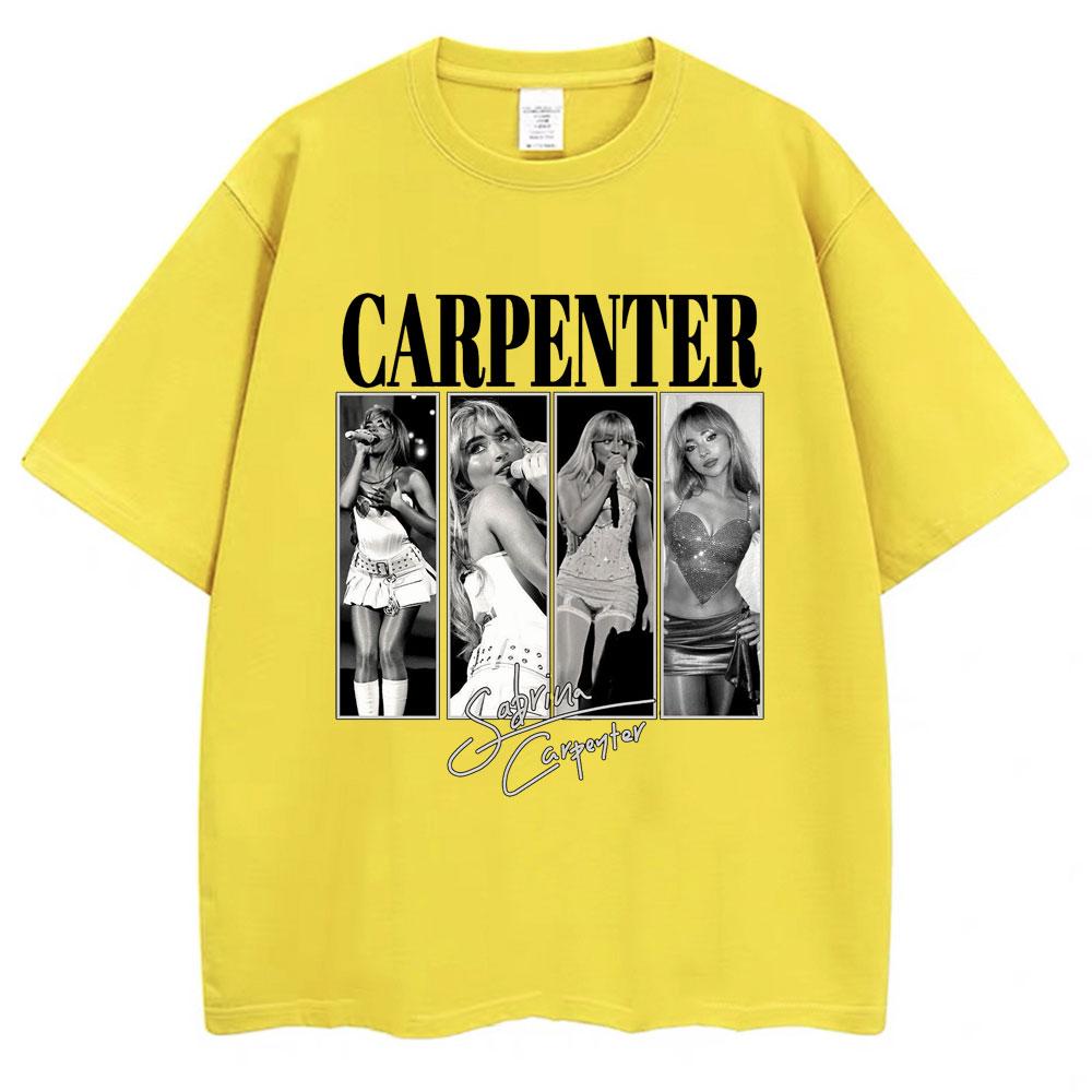 Vintage Style Sabrina Carpenter T Shirt Emails Tour Fashion Hip Hop Cotton Oversized Short Sleeve Men Women T Shirts Streetwear