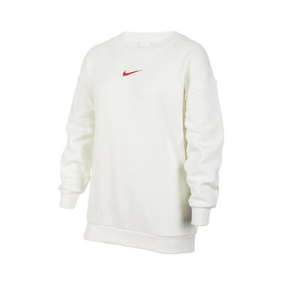 Nike Sportswear Club FW24 Yılan Welcome Serisi Oversize Rahat Yumuşak Çok Yönlü Bisiklet Yaka Çocuk üstleri Yelken HV8955133