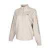 Knitted Stand Collar Half Zip Raglan Long Sleeve Sweatshirt Women Sweatshirt 639693-05