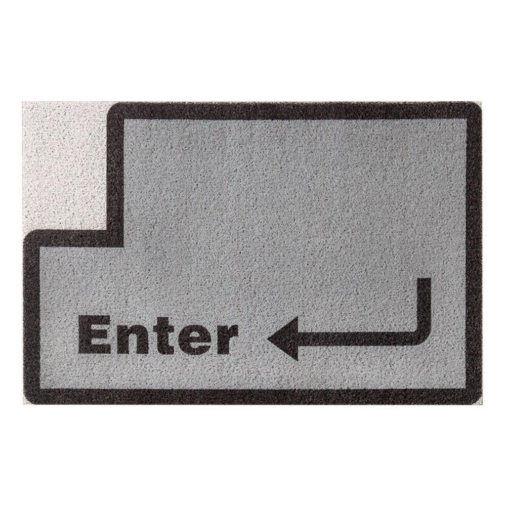 

PVC Floor Mat Cuttable Creative Carpet Household Entrance Door Mat Kitchen Style B