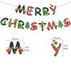 Christmas Banner Christmas Tree Ornaments Merry Christmas Decoration For Home Santa Claus Pendant Xmas Gifts New Year 2025 Gift