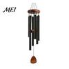 Durable Wind Chimes Metal Chime with 6 Aluminum Tubes, Garden Hanging Chimes, Stable Structure Weather Resistant for Outdoor Patio Decoration Low-key