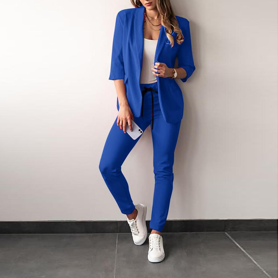 New Casual Fashion Suit Women's Suit Set