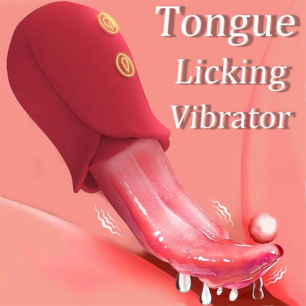 10 wzorów Duży realistyczny wibrator języka Stymulator łechtaczki Damski masturbator Zabawka z językiem dla dorosłych kobiet Stymulator punktu G Masturbator łechtaczki pochwy