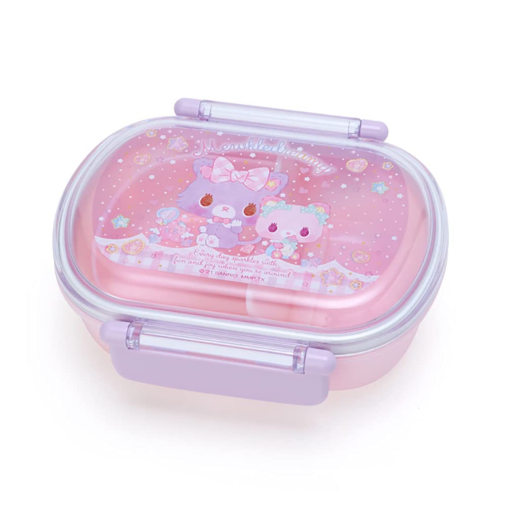 Sanrio (SANRIO) Sanrio Lunch Box for Children, 360ml, Antibacterial, Microwave, Dishwasher, and Dryer Safe, with Name Sticker, Made In Japan