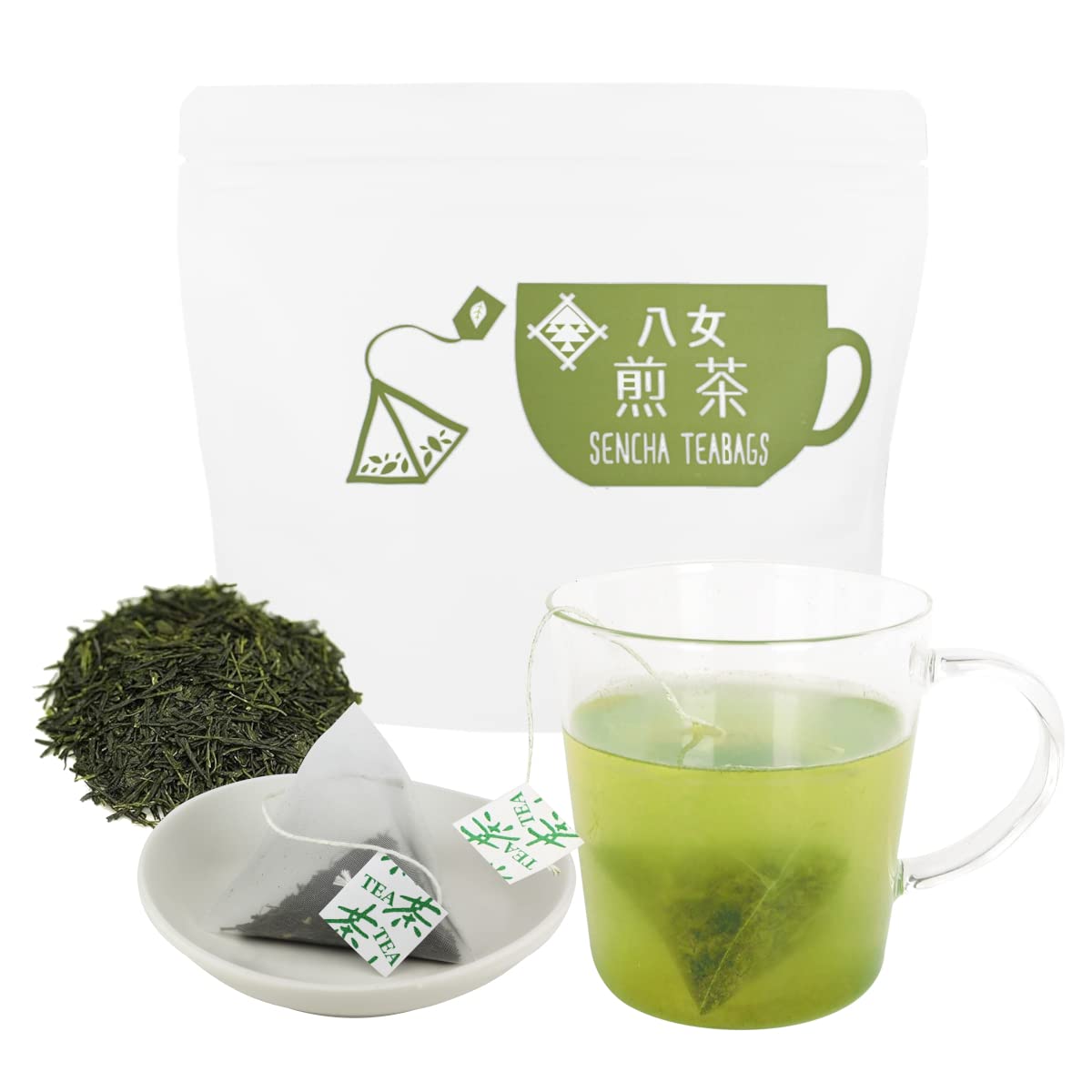 

Yamecha Green Tea Tea with x 25 Tea Iwasakien Made with Premium Yame Tea Bags, Cup-Ready, Tie, 2.5g Bags, Tea, Kyushu, Fukuoka, 100%