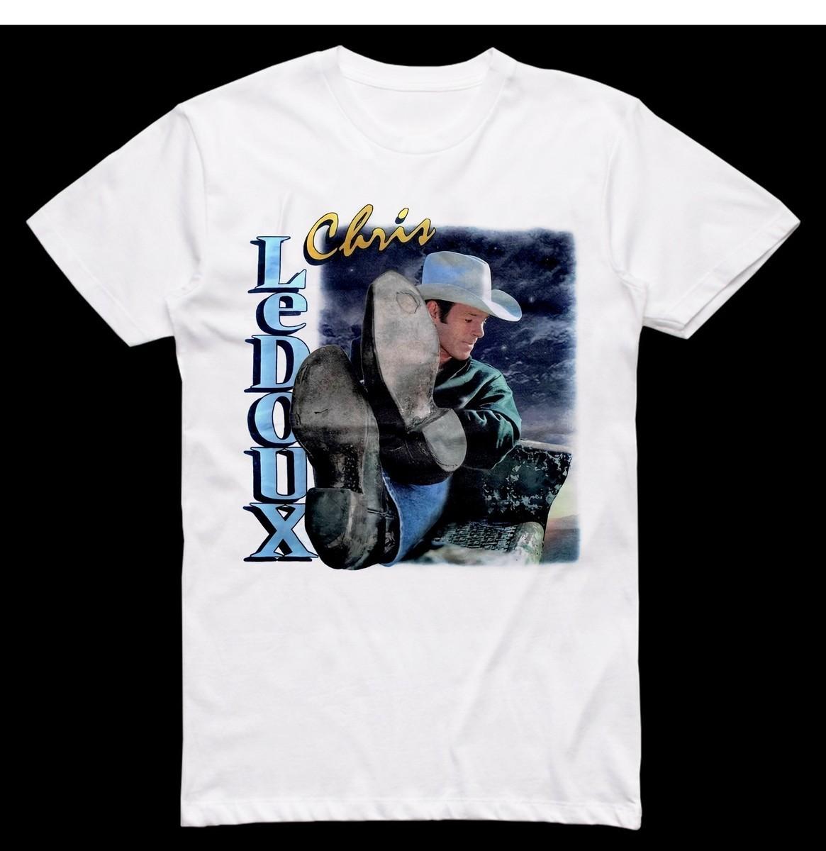 Collection Chris LeDoux Chris Ledoux Country 1995 Gift Funny All Size Tee S82 S